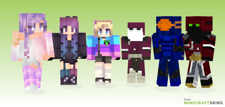 Galactic Minecraft Skins - Best Free Minecraft skins for Girls and Boys