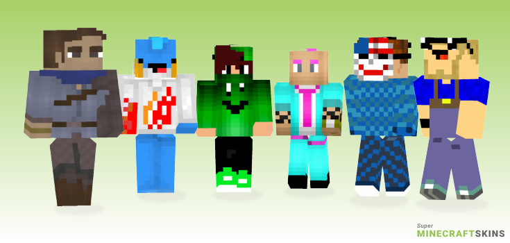 Gangster Minecraft Skins - Best Free Minecraft skins for Girls and Boys