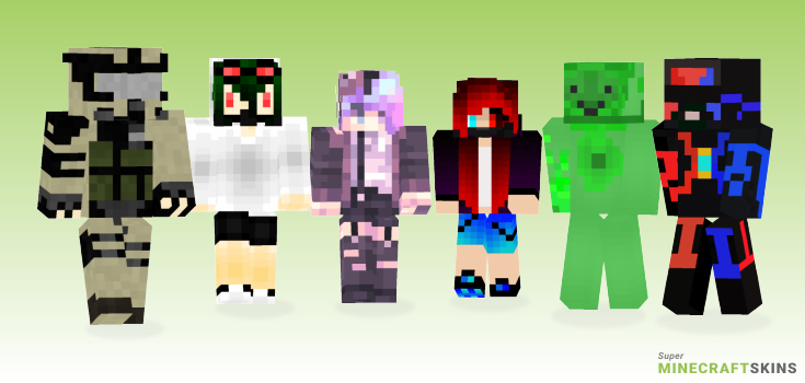 Gas Minecraft Skins - Best Free Minecraft skins for Girls and Boys