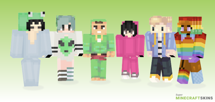 Gay Minecraft Skins - Best Free Minecraft skins for Girls and Boys