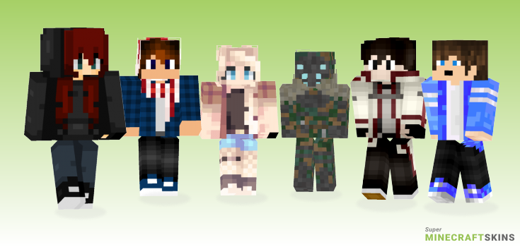 Generic Minecraft Skins - Best Free Minecraft skins for Girls and Boys