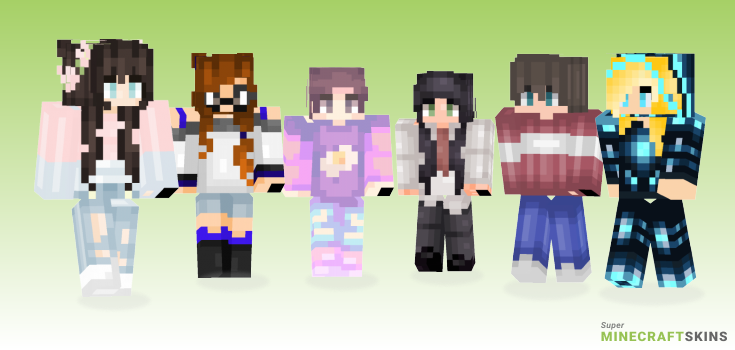 Girl vers Minecraft Skins - Best Free Minecraft skins for Girls and Boys