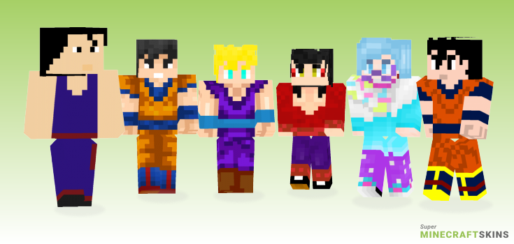 Gohan Minecraft Skins - Best Free Minecraft skins for Girls and Boys