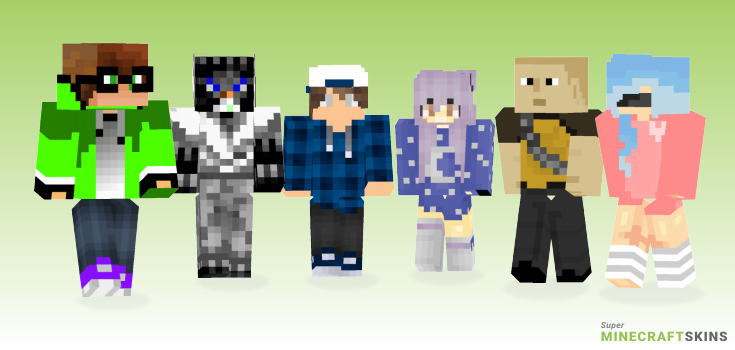 Good Minecraft Skins - Best Free Minecraft skins for Girls and Boys