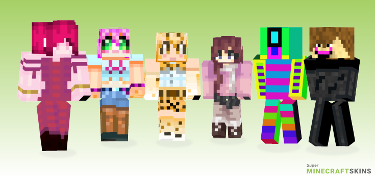 Grill Minecraft Skins - Best Free Minecraft skins for Girls and Boys
