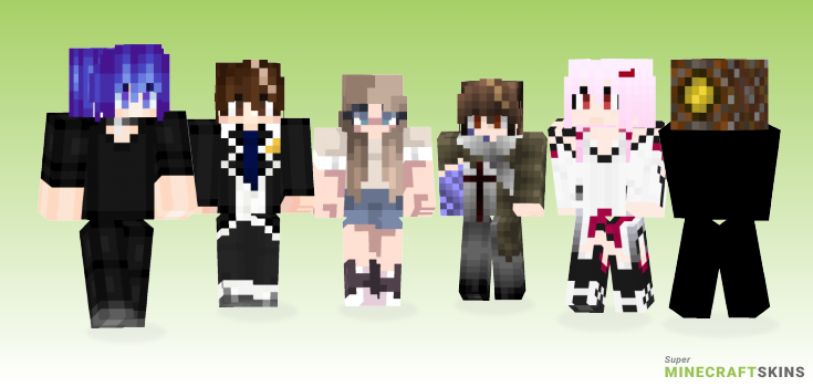Guilty Minecraft Skins - Best Free Minecraft skins for Girls and Boys