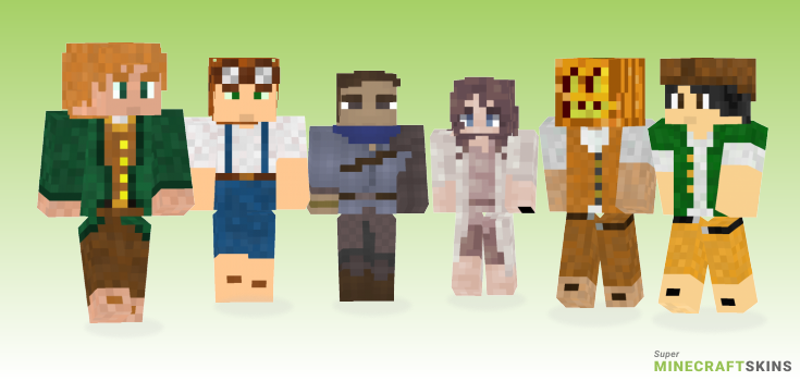 Halfling Minecraft Skins - Best Free Minecraft skins for Girls and Boys