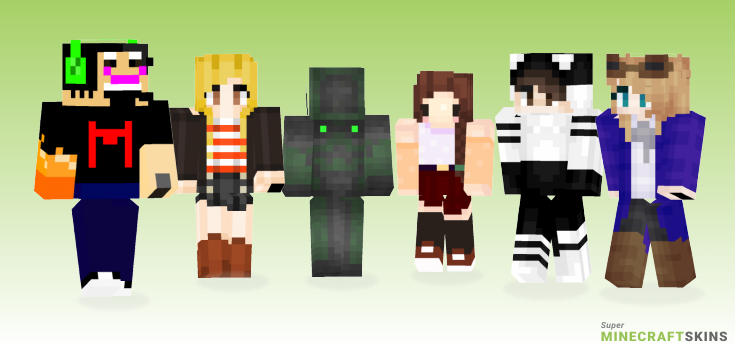 Have Minecraft Skins - Best Free Minecraft skins for Girls and Boys