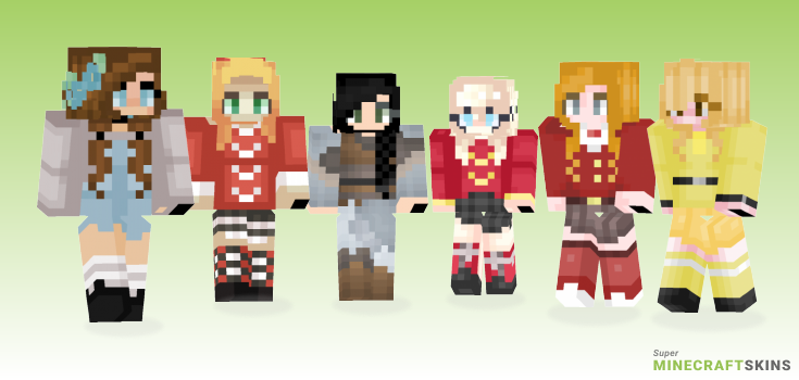 Hear Minecraft Skins - Best Free Minecraft skins for Girls and Boys