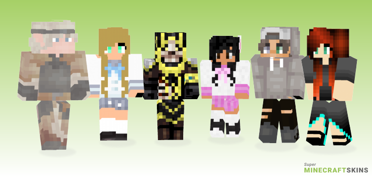High Minecraft Skins - Best Free Minecraft skins for Girls and Boys
