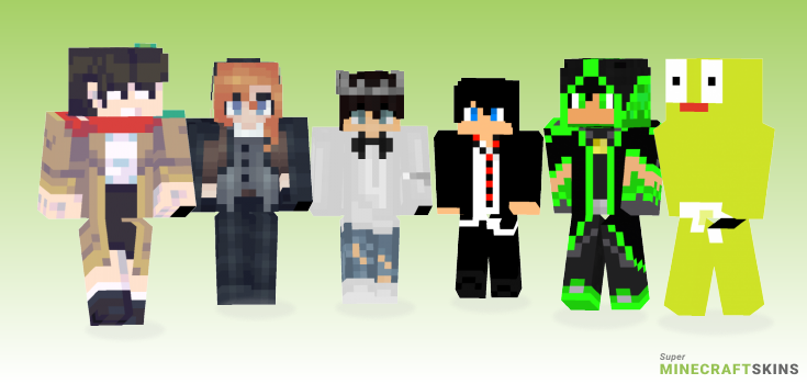 His Minecraft Skins - Best Free Minecraft skins for Girls and Boys