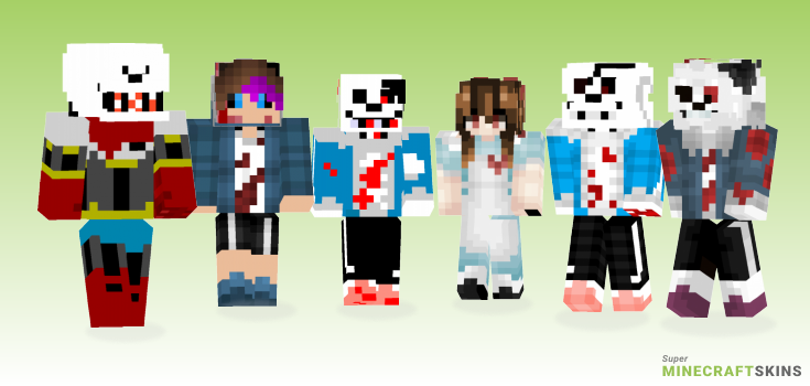 Horrortale Minecraft Skins - Best Free Minecraft skins for Girls and Boys