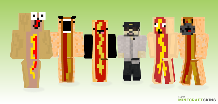 Hotdog Minecraft Skins - Best Free Minecraft skins for Girls and Boys
