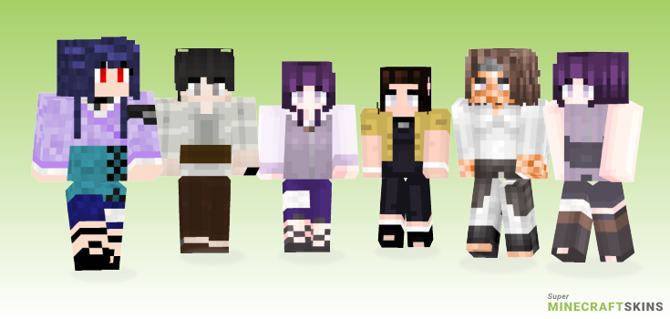 Hyuuga Minecraft Skins - Best Free Minecraft skins for Girls and Boys