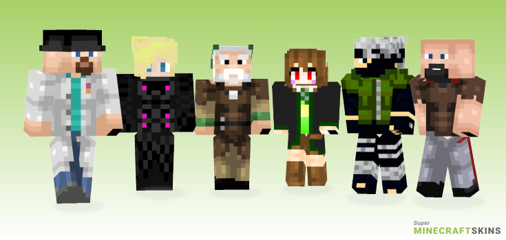 Improved Minecraft Skins - Best Free Minecraft skins for Girls and Boys