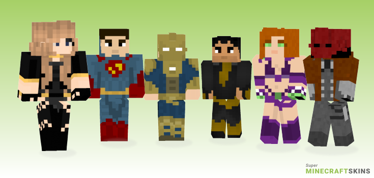 Injustice Minecraft Skins - Best Free Minecraft skins for Girls and Boys