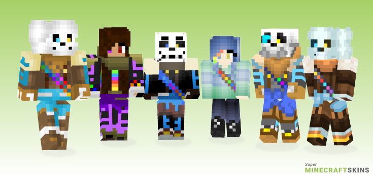 Inktale Minecraft Skins - Best Free Minecraft skins for Girls and Boys