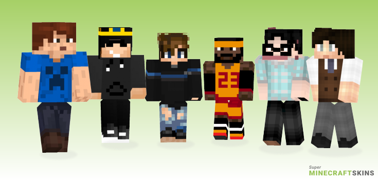 James Minecraft Skins - Best Free Minecraft skins for Girls and Boys