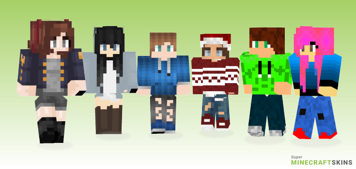 Jeans Minecraft Skins - Best Free Minecraft skins for Girls and Boys