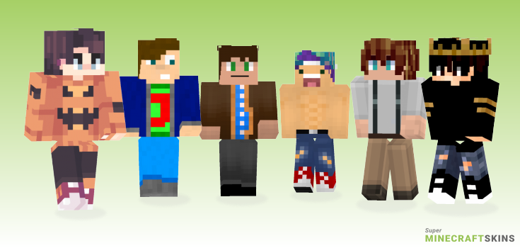 Joey Minecraft Skins - Best Free Minecraft skins for Girls and Boys