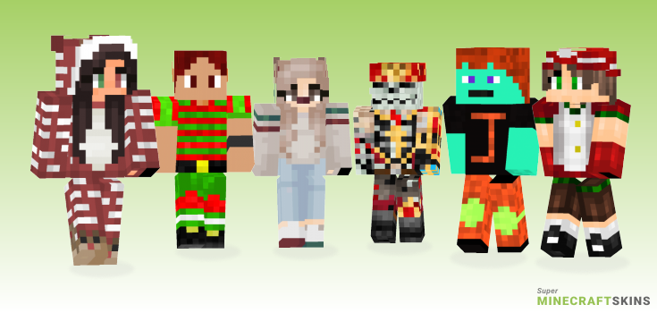 Jolly Minecraft Skins - Best Free Minecraft skins for Girls and Boys