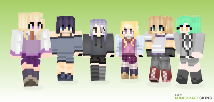 Kaede Minecraft Skins - Best Free Minecraft skins for Girls and Boys