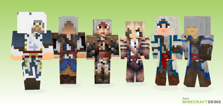 Kenway Minecraft Skins - Best Free Minecraft skins for Girls and Boys