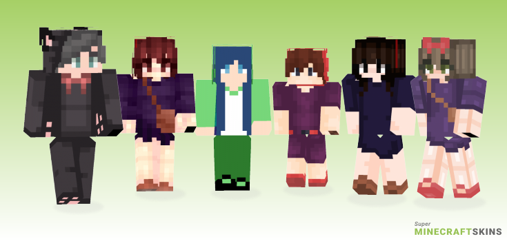 Kikis Minecraft Skins - Best Free Minecraft skins for Girls and Boys