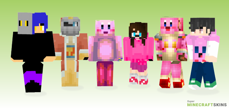 Kirby Minecraft Skins - Best Free Minecraft skins for Girls and Boys