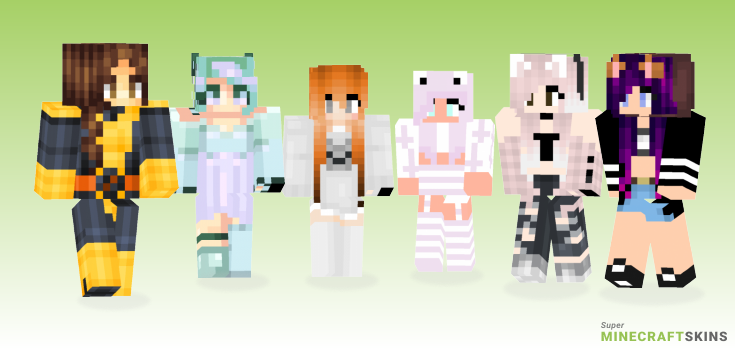 Kitty Minecraft Skins - Best Free Minecraft skins for Girls and Boys