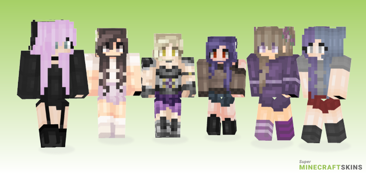 Lilac Minecraft Skins - Best Free Minecraft skins for Girls and Boys