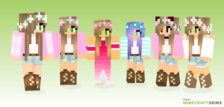 Little kelly Minecraft Skins - Best Free Minecraft skins for Girls and Boys