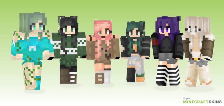 Ll Minecraft Skins - Best Free Minecraft skins for Girls and Boys