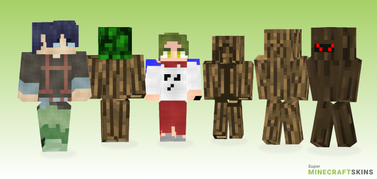 Log Minecraft Skins - Best Free Minecraft skins for Girls and Boys