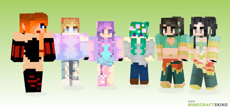 Lotus Minecraft Skins - Best Free Minecraft skins for Girls and Boys