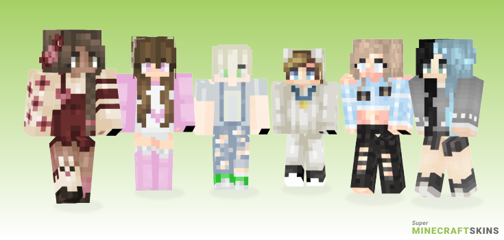 Love you Minecraft Skins - Best Free Minecraft skins for Girls and Boys