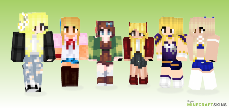 Lucy Minecraft Skins - Best Free Minecraft skins for Girls and Boys