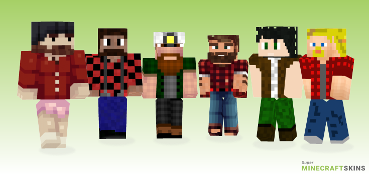 Lumberjack Minecraft Skins - Best Free Minecraft skins for Girls and Boys