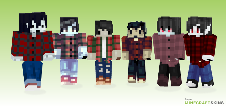 Marshall lee Minecraft Skins - Best Free Minecraft skins for Girls and Boys
