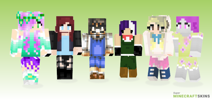 Mary Minecraft Skins - Best Free Minecraft skins for Girls and Boys