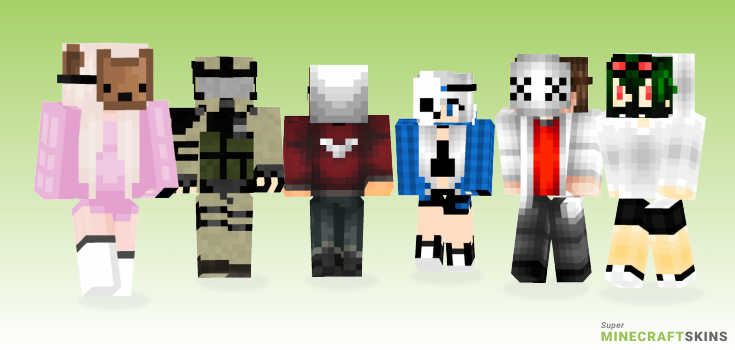 Mask Minecraft Skins - Best Free Minecraft skins for Girls and Boys