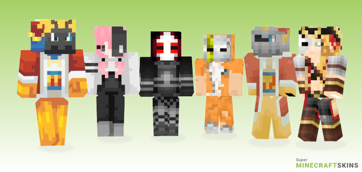 Masked Minecraft Skins - Best Free Minecraft skins for Girls and Boys