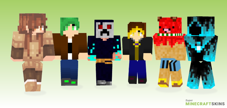 Mc Minecraft Skins - Best Free Minecraft skins for Girls and Boys