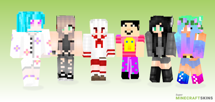 Mika Minecraft Skins - Best Free Minecraft skins for Girls and Boys