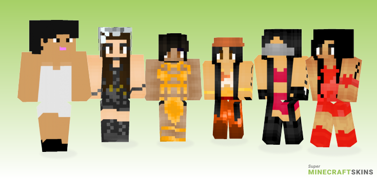 Minaj Minecraft Skins - Best Free Minecraft skins for Girls and Boys