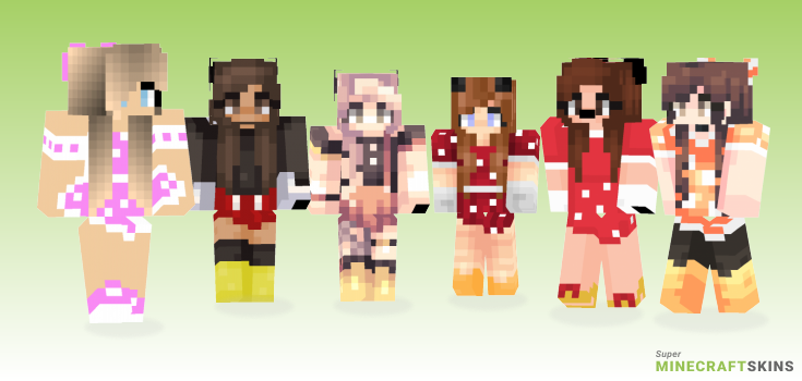 Minnie Minecraft Skins - Best Free Minecraft skins for Girls and Boys
