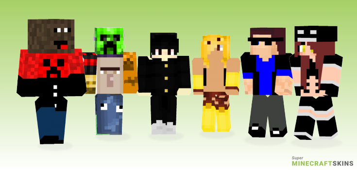 Mob Minecraft Skins - Best Free Minecraft skins for Girls and Boys