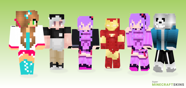 Model Minecraft Skins - Best Free Minecraft skins for Girls and Boys
