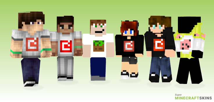 Mojang Minecraft Skins - Best Free Minecraft skins for Girls and Boys