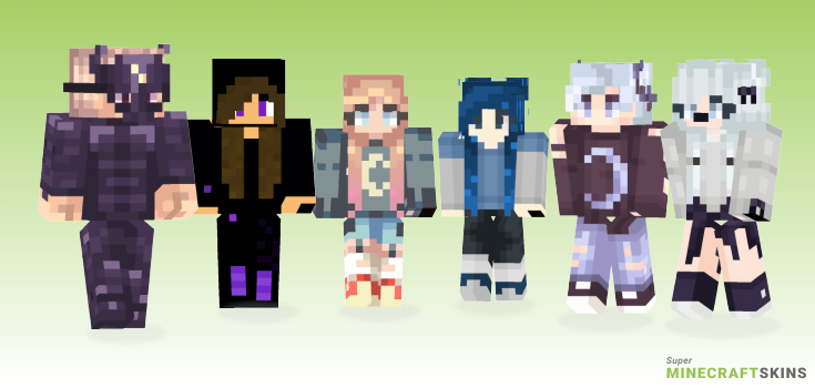 Moonlight Minecraft Skins - Best Free Minecraft skins for Girls and Boys